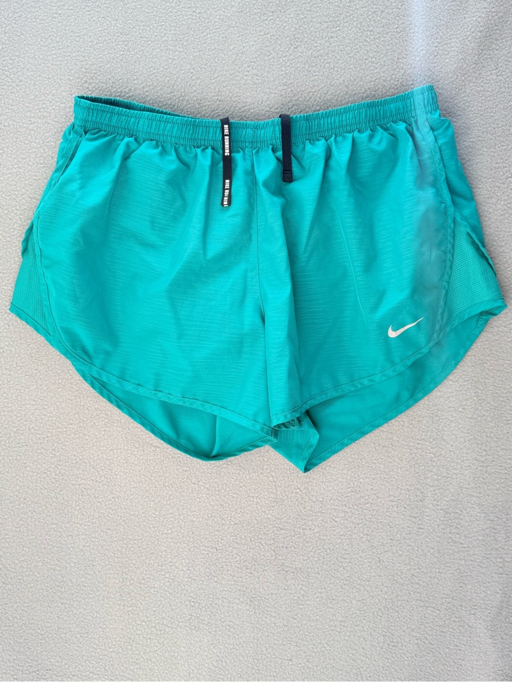 Nike Turquoise Athletic Running Shorts